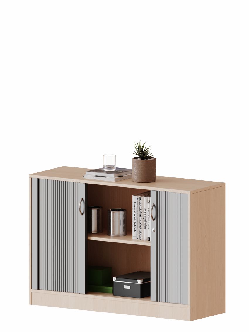 Querrollladenschrank 2 OH, 2 Breiten, 4 Dekore